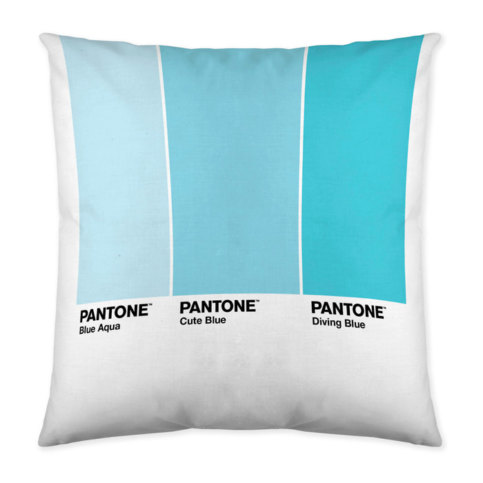 Pantone - Funda de Cojín Estampado - Con Cremallera - Sin relleno - 100% Algodón - Ombre