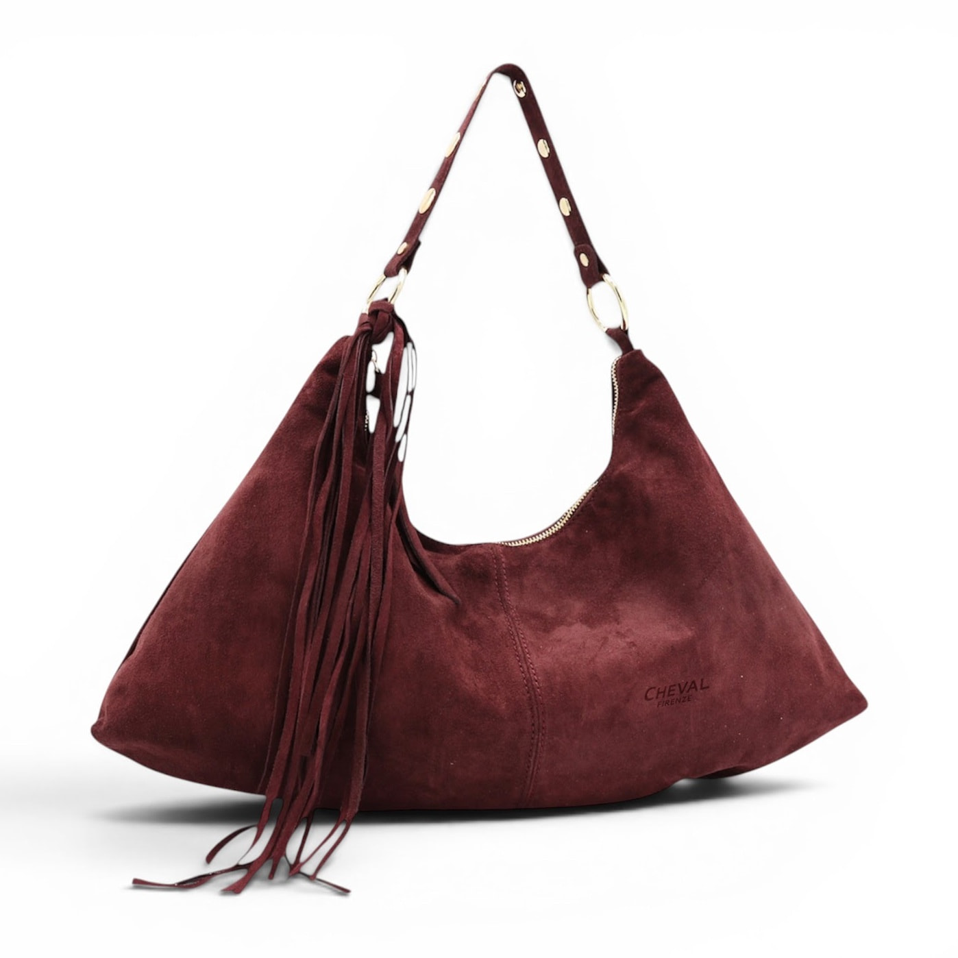 Borsa a spalla Cheval Firenze Petunia Bordeaux