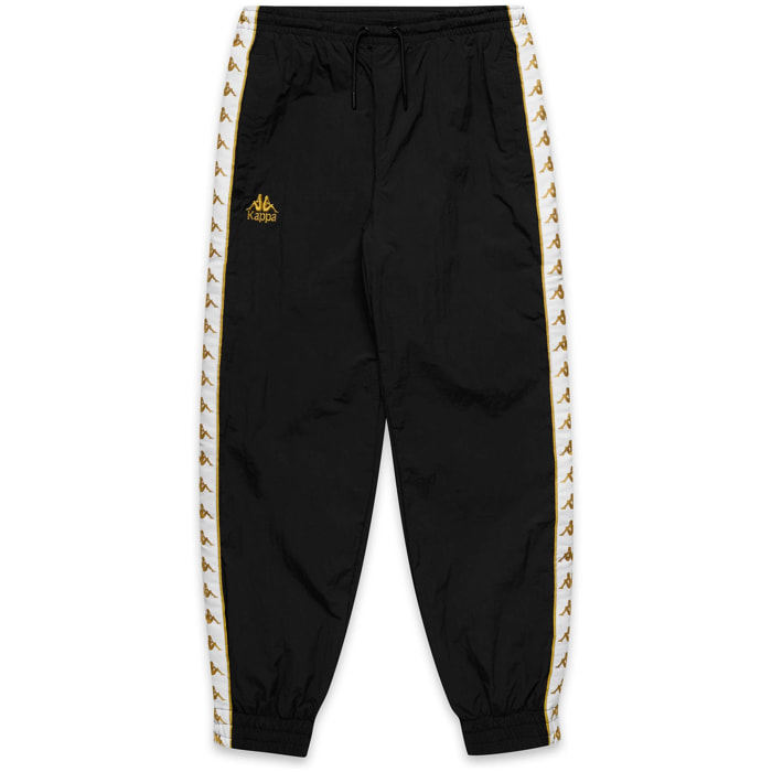 Pantaloni Kappa Uomo 222 Banda Neldo Nero