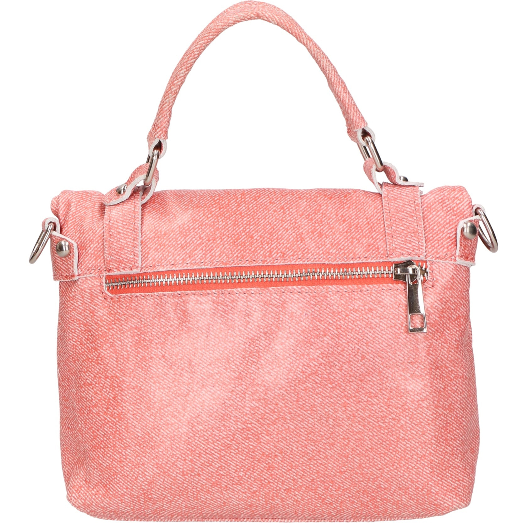 Borsa a mano da donna - Modello Floresta - Vera Pelle - 25.0 x 17.0 x 6.0 cm