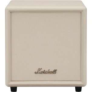 Caisson de basse MARSHALL Heston Sub 200 Crème - Compatible barre de son Marshall, connexion sans fil