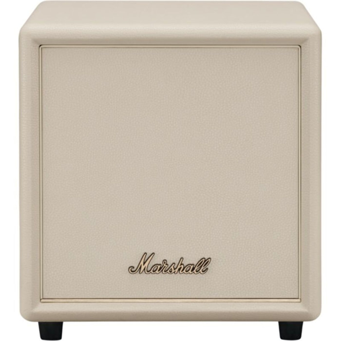 Caisson de basse MARSHALL Heston Sub 200 Crème - Compatible barre de son Marshall, connexion sans fil