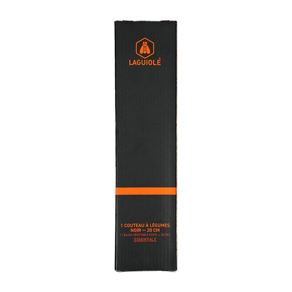 Couteau à légumes noir   - "Essentials"