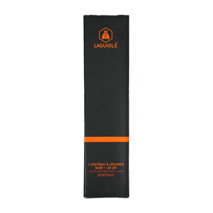 Couteau à légumes noir   - "Essentials"