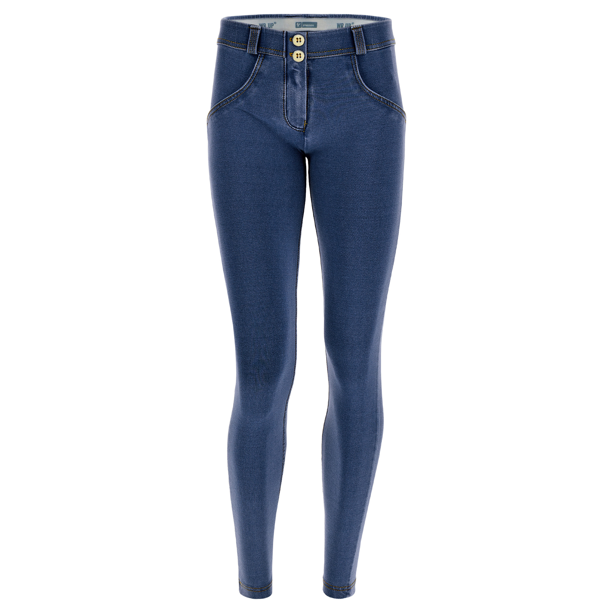 Jeggings push up WR.UP® vita bassa superskinny