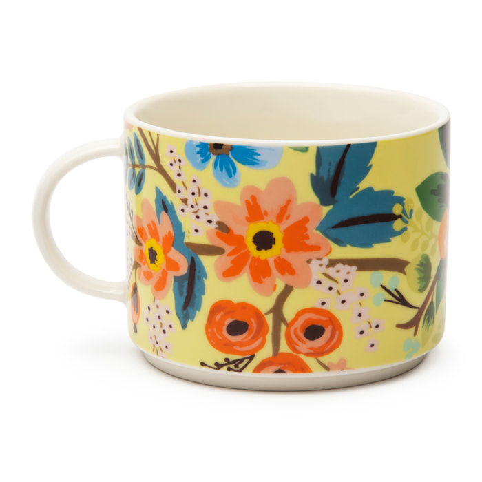 Set de 4 Tasses Jumbo Excelsa – Fiori Frida, New Bone China Multicolore