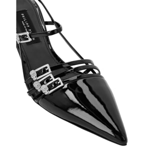PHILIPP PLEIN Tacones bajos Slingback