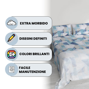 COMPLETO LETTO RIVER MATRIMONIALE MILK