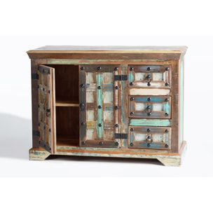 Aparador - madera reciclada - 80x110x40cm