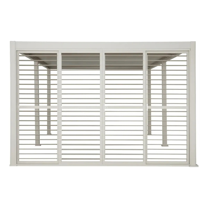 Persienne pour pergola Evora argile