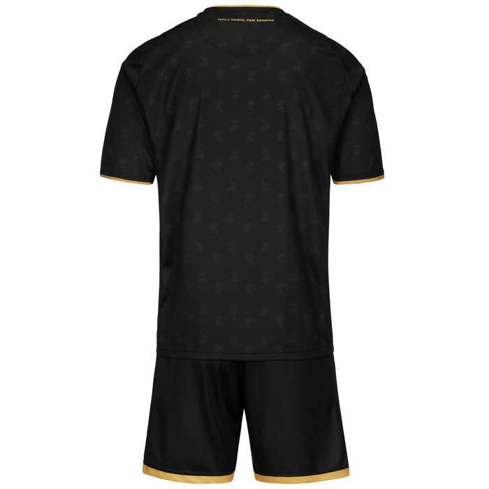 Completi Kappa Bambino Kombat Kit 2025 Genoa Nero