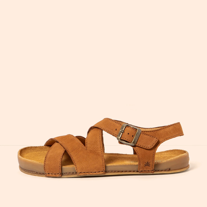 Sandalias N6005 NOBUCK CUERO / HORIZON color Cuero