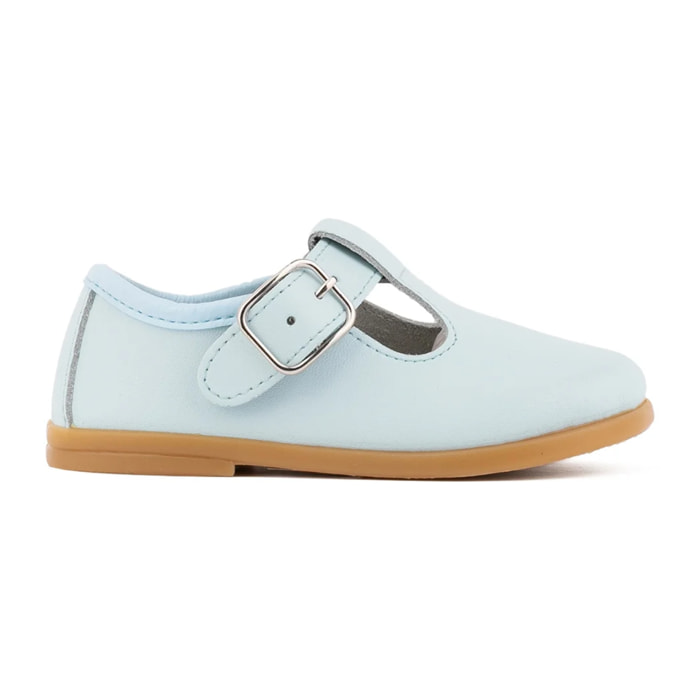 Mercedita infantil azul claro con hebilla