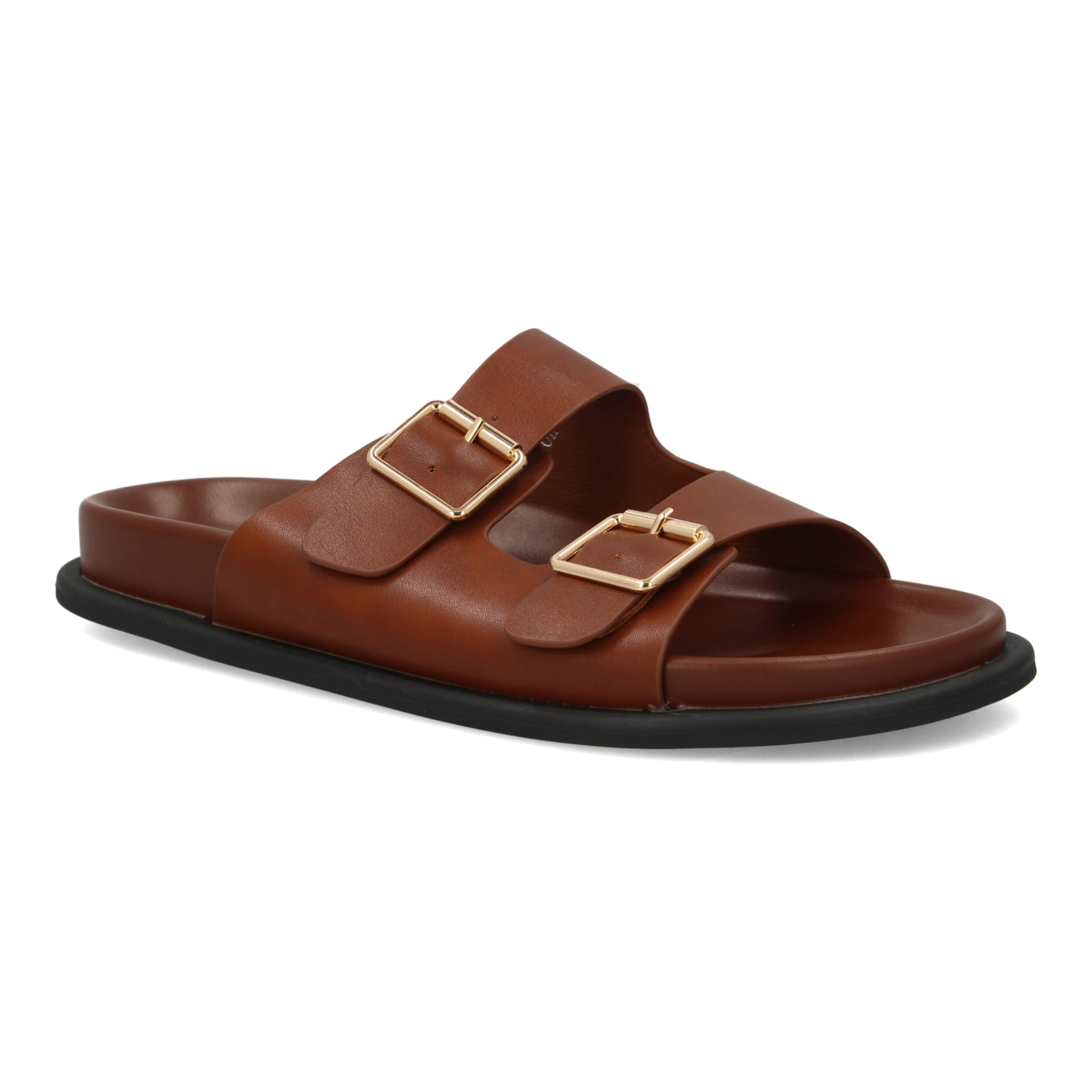 Sandalia hombre cómoda doble hebilla verano