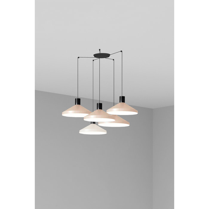 KOMBO 400 5L Lampada sospensione beige
