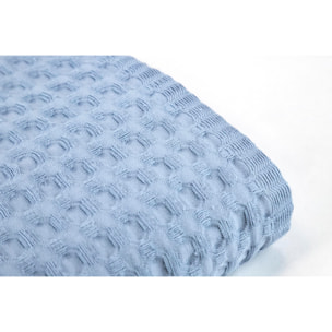 Telo doccia in cotone - AZZURRO