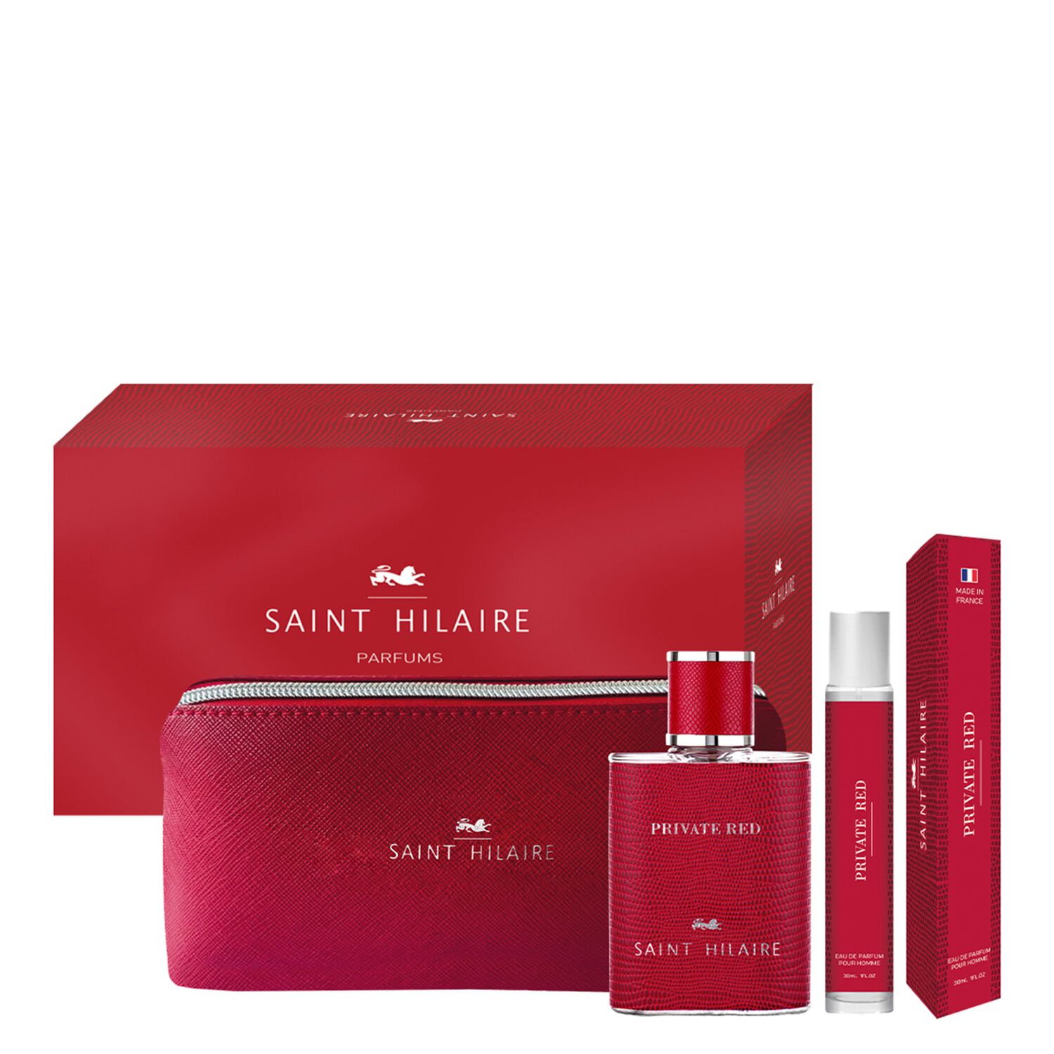 Private Red - Coffret Eau de Parfum 100ml + Format Voyage 30ml