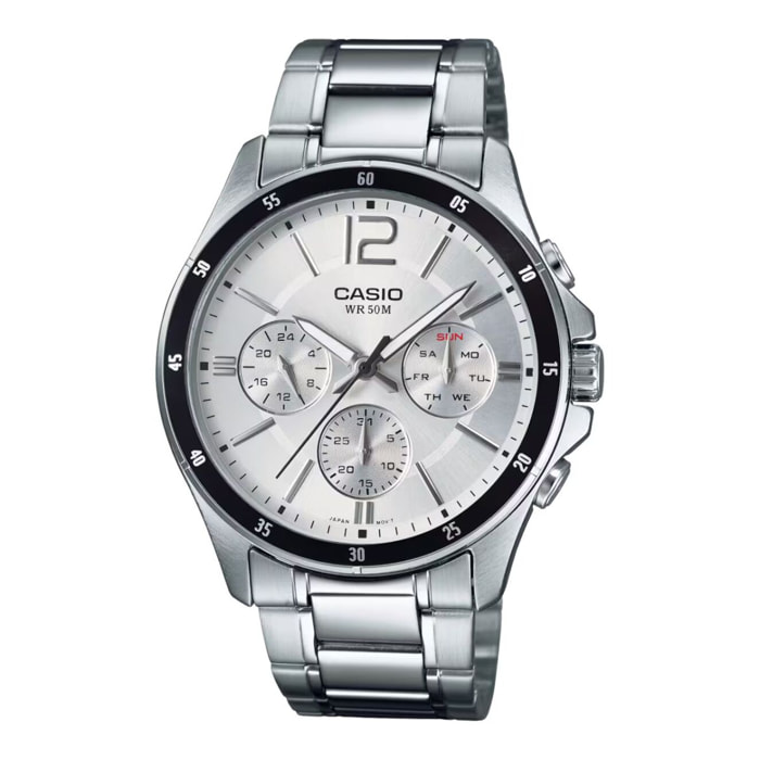 Reloj Casio MTP-1374D-7AVDF Hombre Analogico Cuarzo con Correa de Acero inoxidable