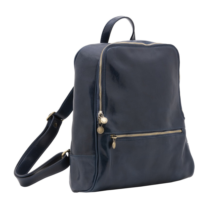 Borsa a spalla da donna - Modello Silvanae - Vera pelle - 30.0 x 36.0 x 12.0 cm