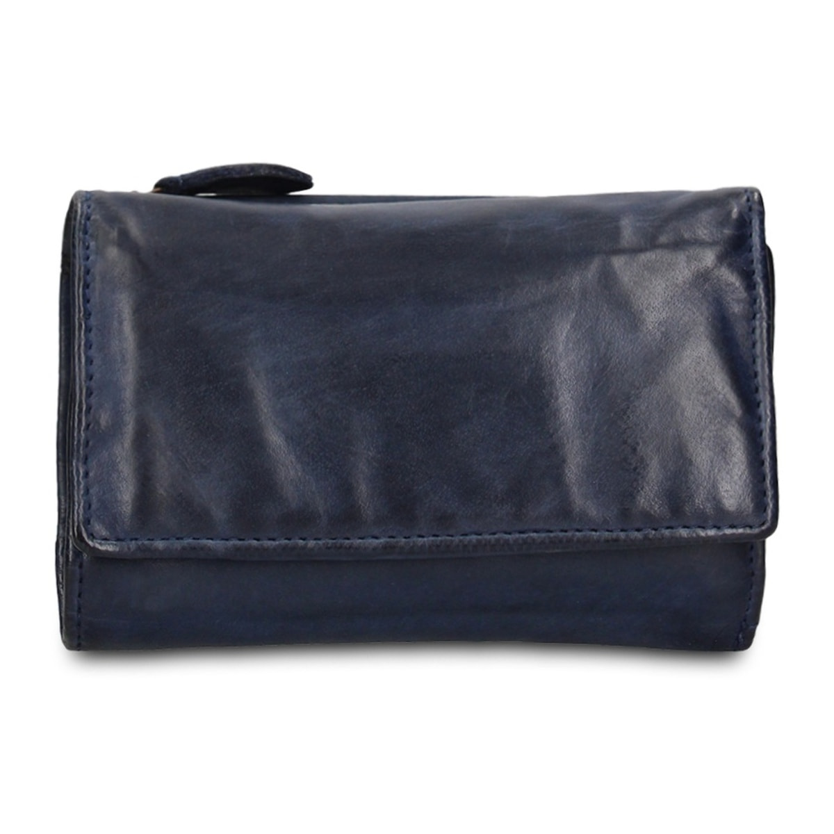 Portafoglio uomo in vera pelle - Modello Boreal - Casual - 14.0 x 9.0 x 4.5 cm