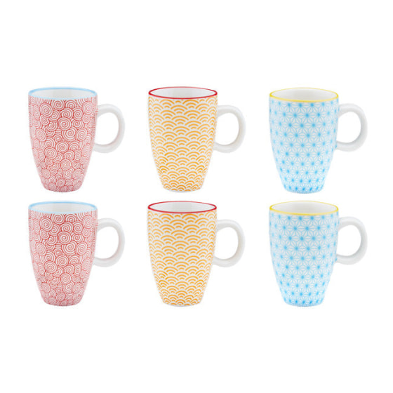 Tasse PATTERN 9cl - 6 pièces - Color