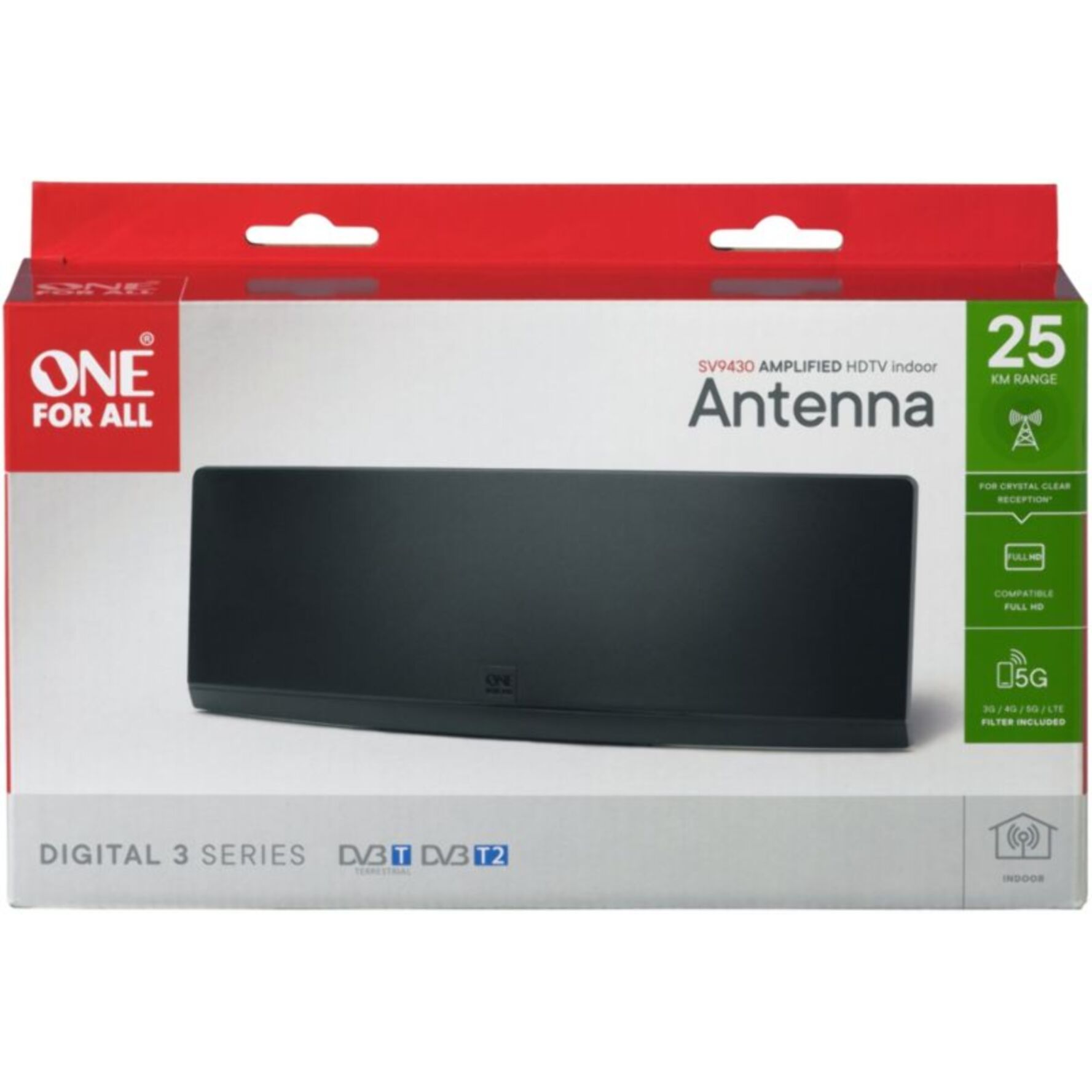 Antenne intérieure ONE FOR ALL SV9430 filtre 5G