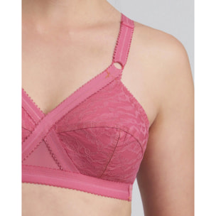 Sujetador sin aros cruzado mágico 556