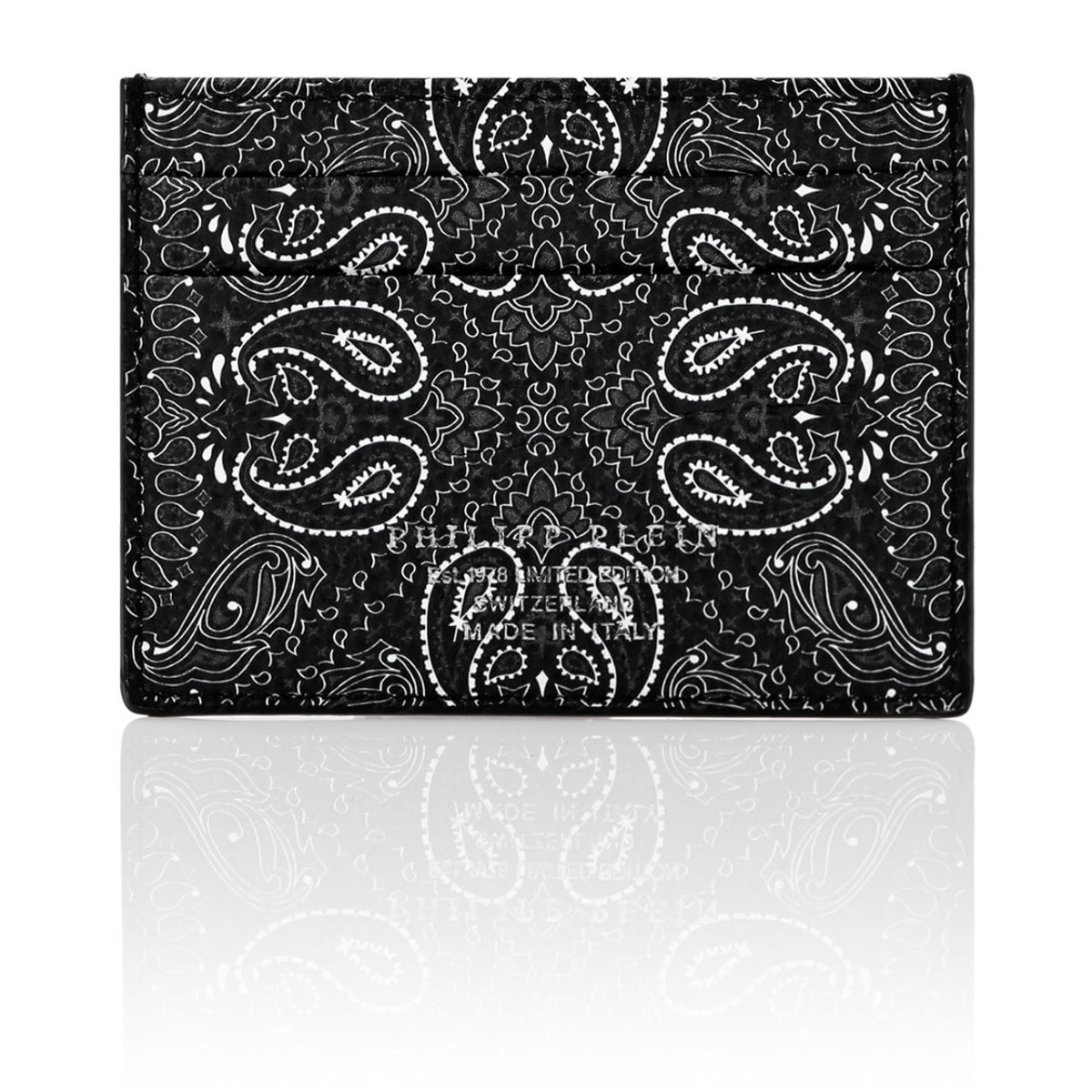 PHILIPP PLEIN Portacarte di credito PAISLEY