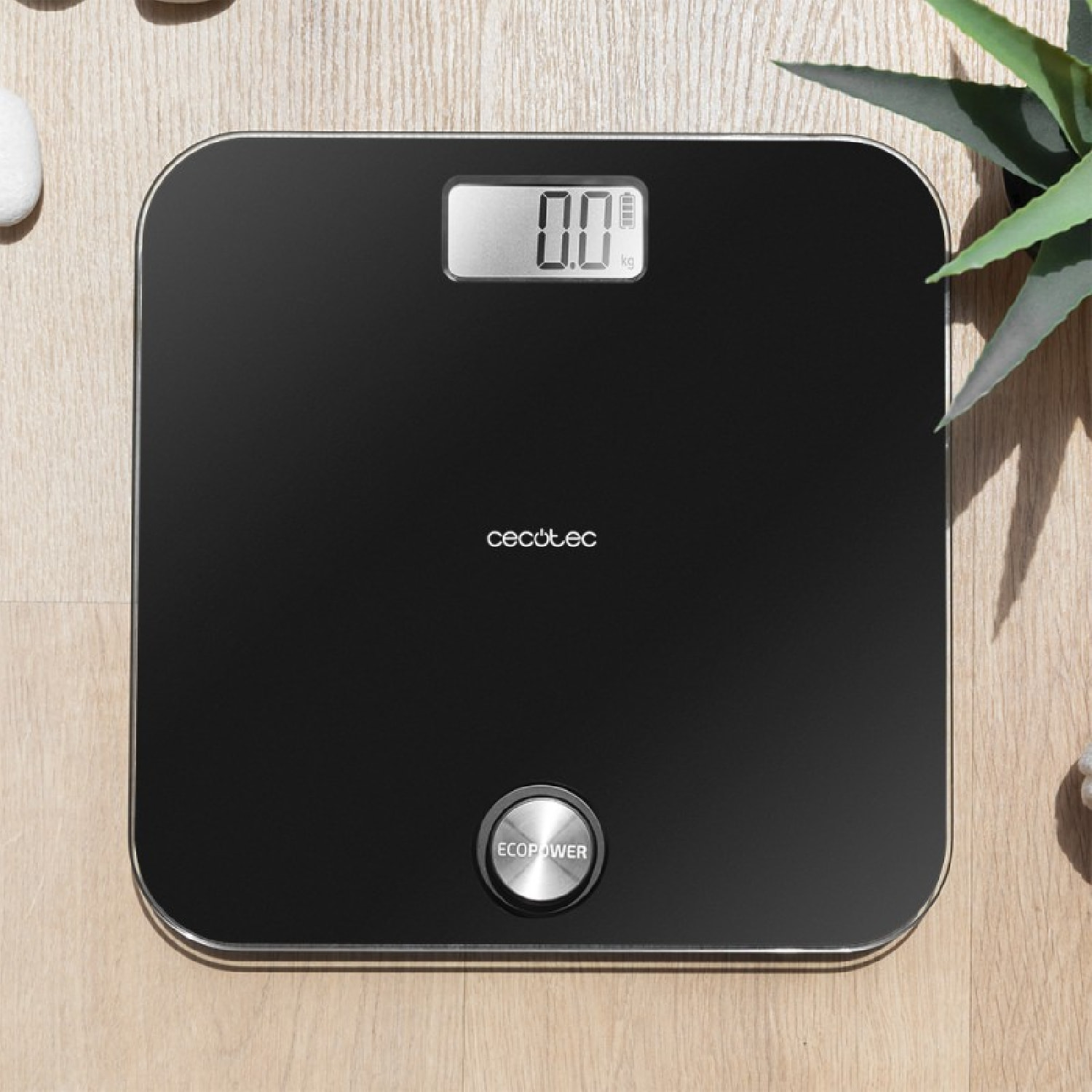 Bilance senza app Surface Precision EcoPower 10000 Healthy Black Cecotec