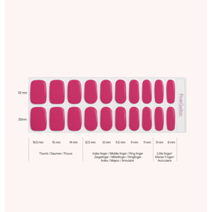 Stickers gel - 0023 Rosy Red
