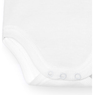 Body bebé manga corta hombro abierto