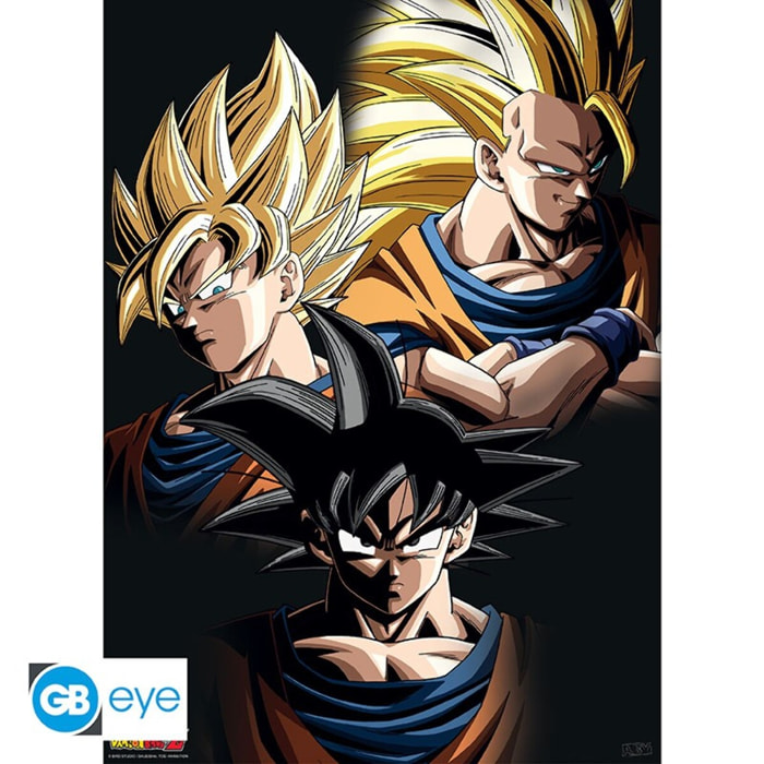 Dragon Ball Goku e Shenron Set 2 Posters 52 x 38 cm Gbeye