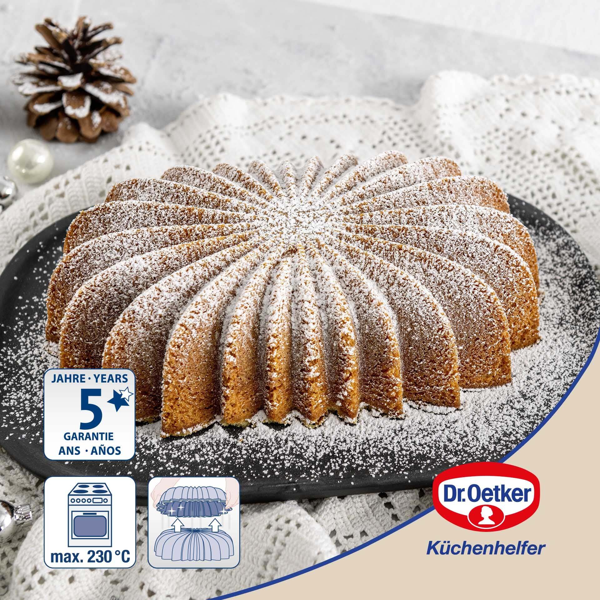 Moule à gâteaux ovale 27,5 x 16 cm Dr.Oetker Back-Kunst