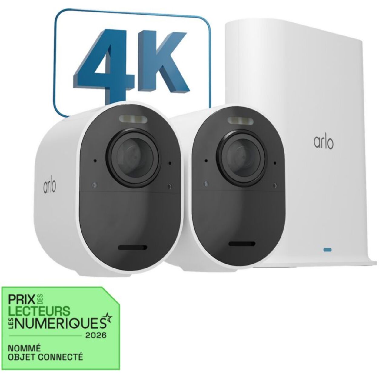 Caméra de surveillance ARLO 2 caméras extérieures blanches Ultra 2