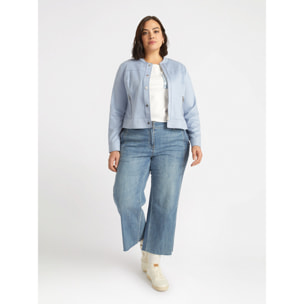 Fiorella Rubino - Giubbotto con tasche - Azzurro