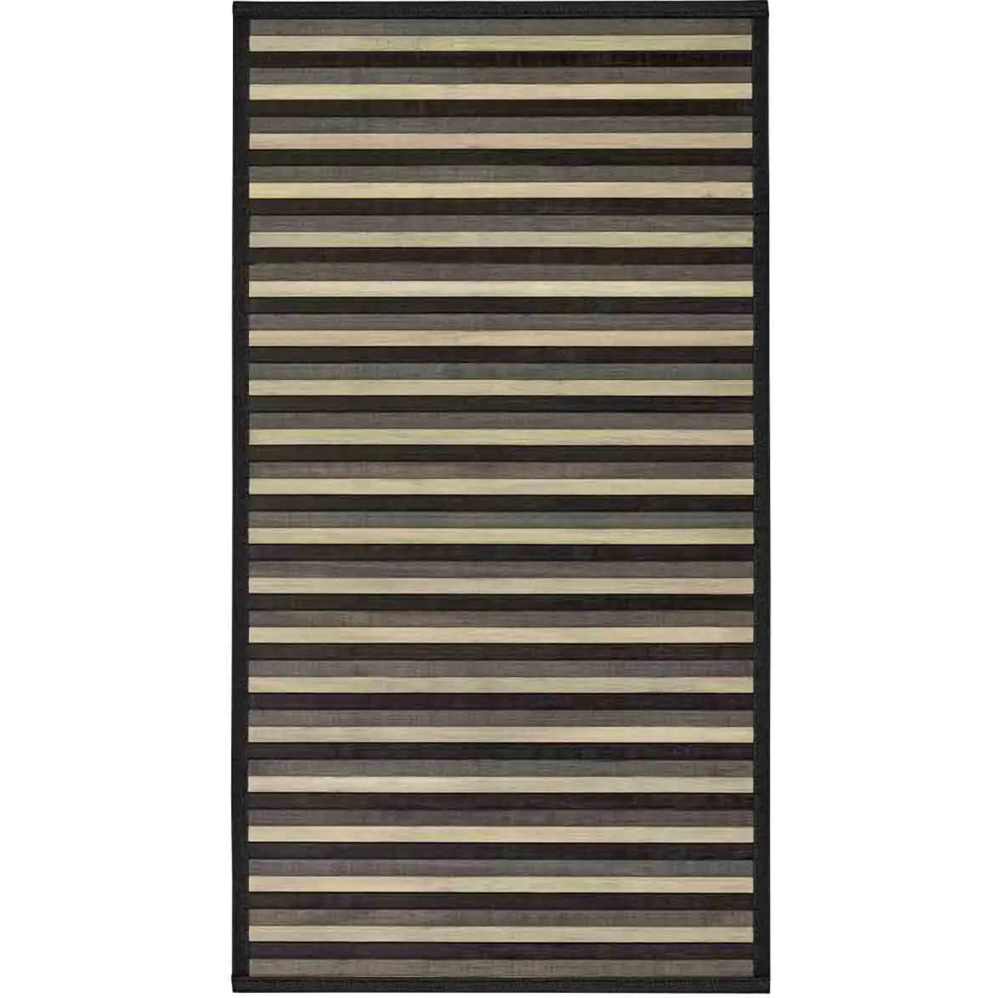 Tappeto BAMBOO NERO degradè