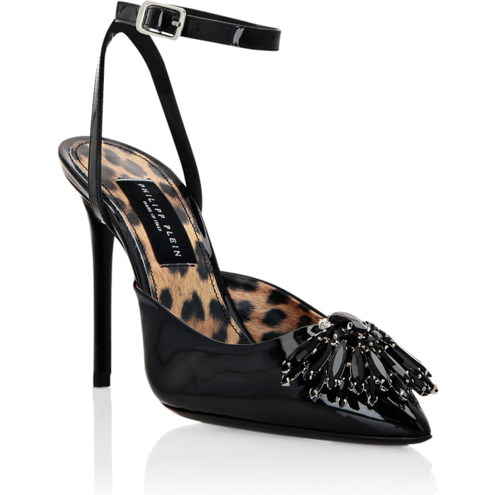 PHILIPP PLEIN Sandali con tacchi alti
