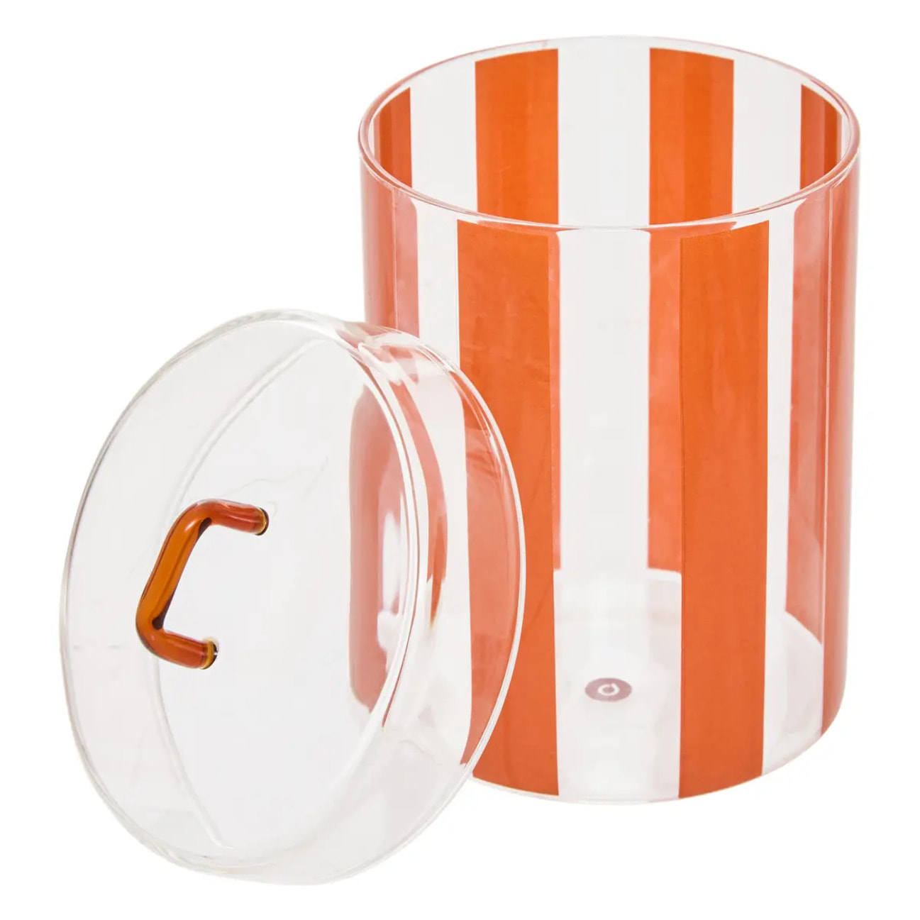 Lot de 3 boîtes déco Homy rondes D.10cm transparent