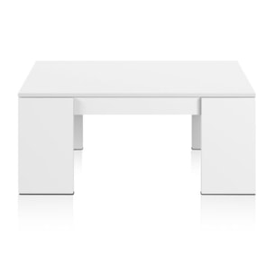 Mesa de centro elevable Calex Blanco