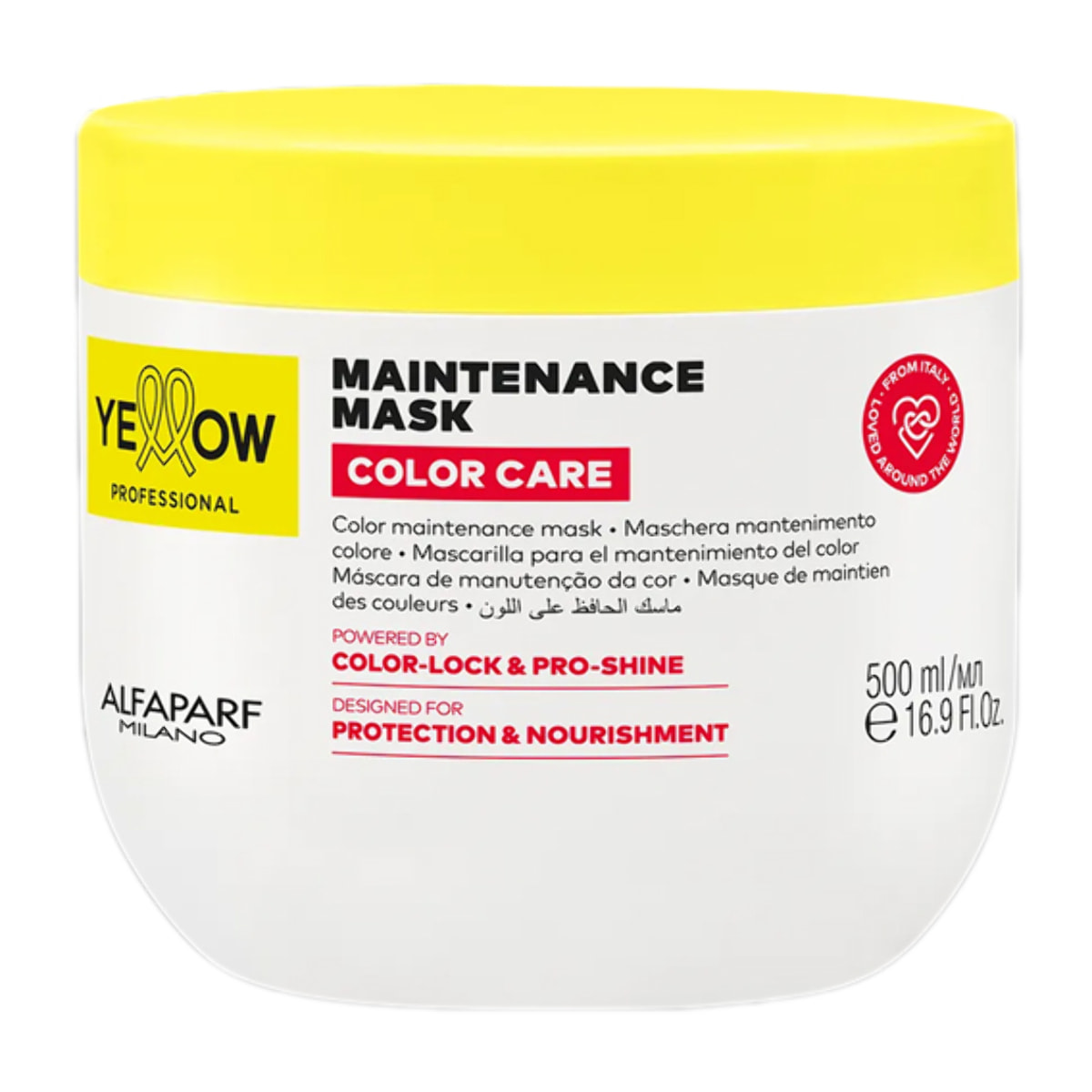 ALFAPARF Yellow Color Care Maintenance Mask 500ml