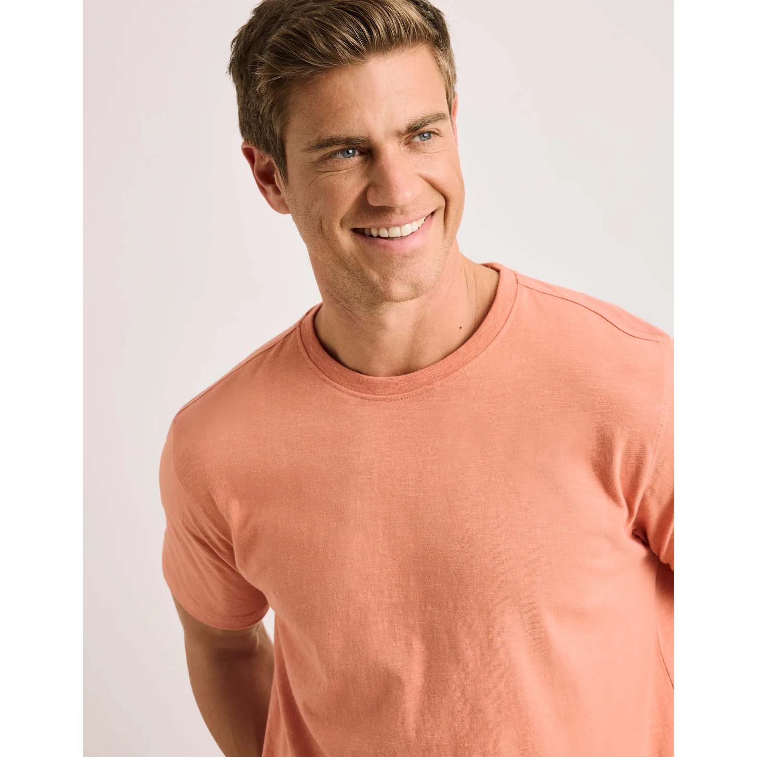 Camiseta Manga Corta Naranja - Basili