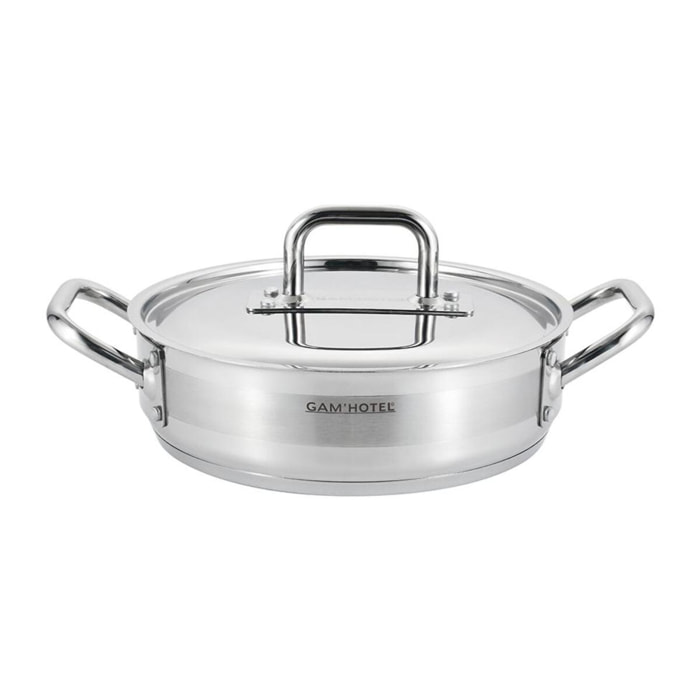 Sautoir inox 28x8cm induction