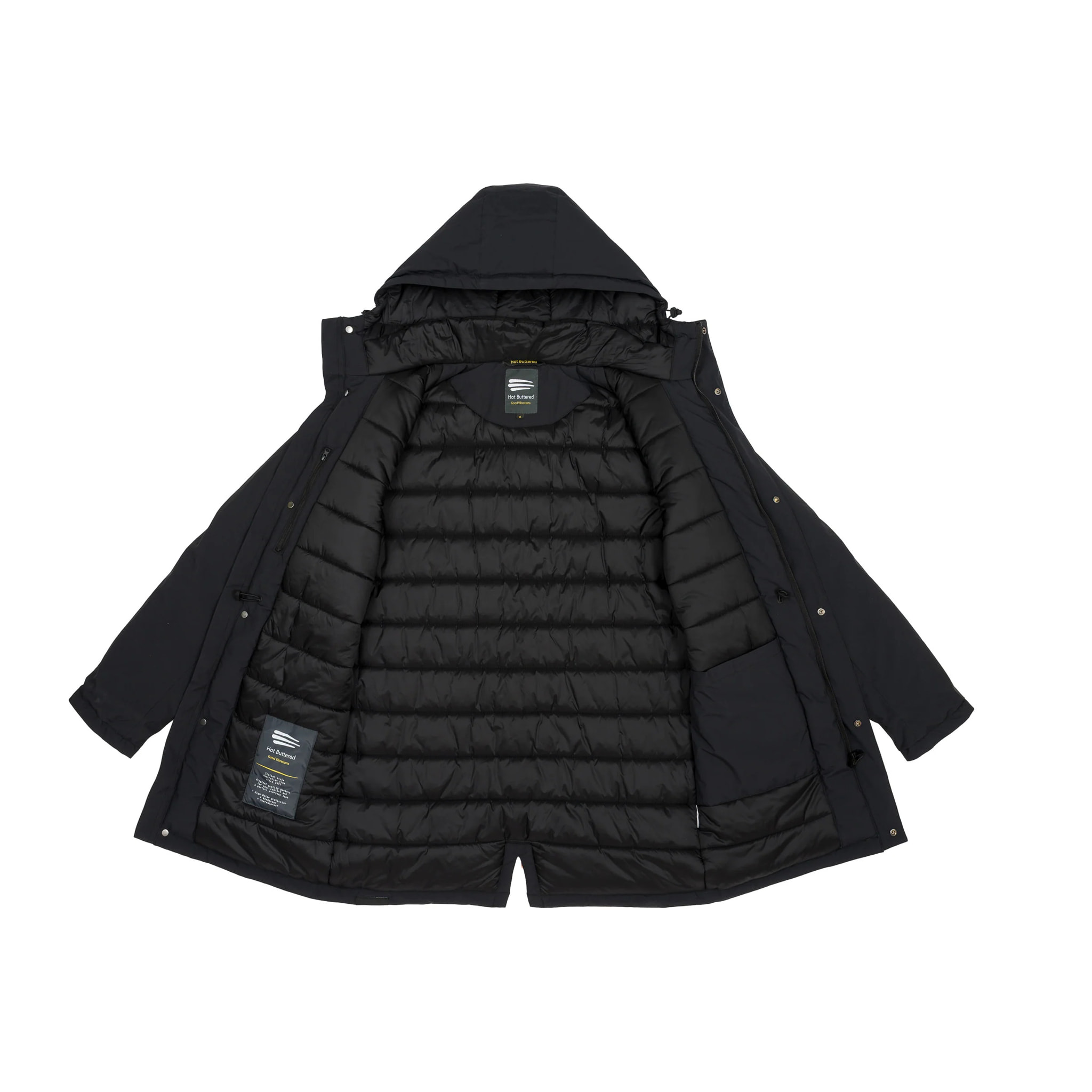 Parka LATEMAR imbottito impermeabile nero