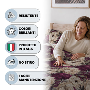 PARURE COPRIPIUMINO INFINITY - 100% Microfibra