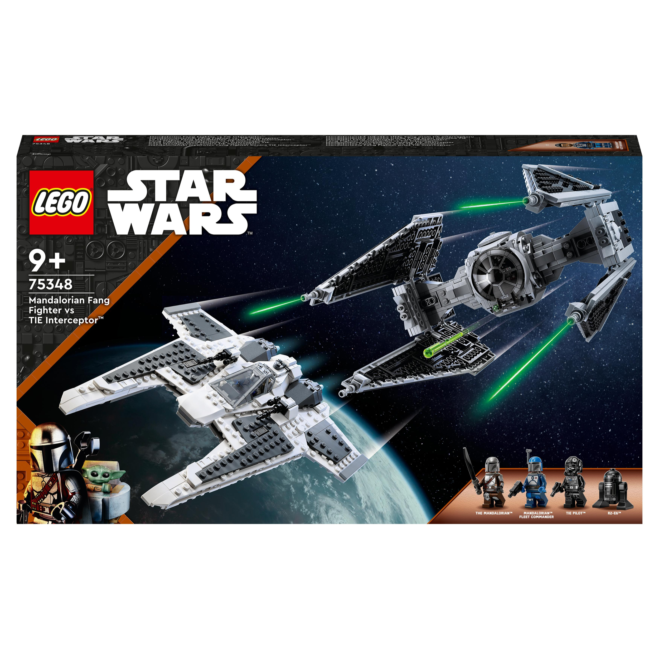 LEGO STAR WARS 75348 - FANG FIGHTER MANDALORIANO VS TIE INTERCEPTOR