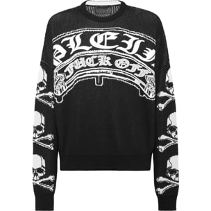 PHILIPP PLEIN Pullover a girocollo GOTHIC PLEIN