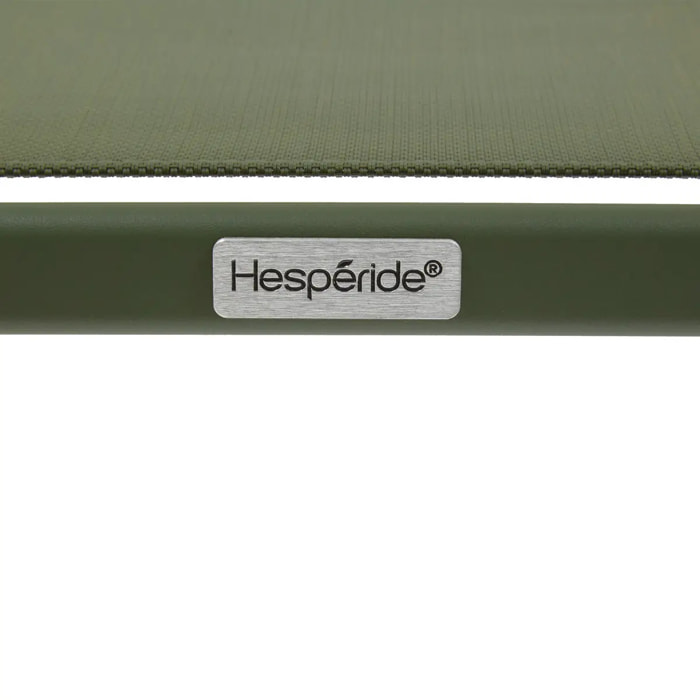 Fauteuil de jardin Piazza empilable vert laurier
