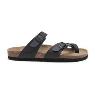 SANDALIA BABUNKERS NEGRO