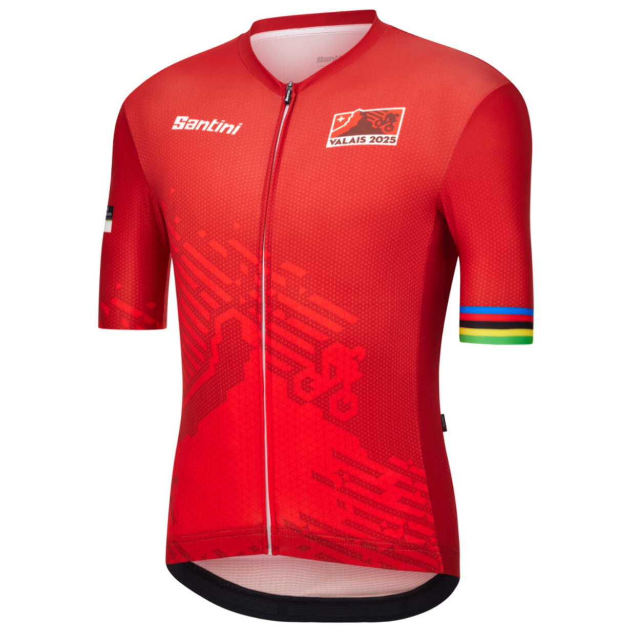 2025 Uci Mtb World Championships - Maillot Valais - Print - Unisex