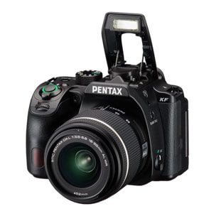 Appareil photo Reflex PENTAX KF Noir + 18-55mm WR + Fourre tout